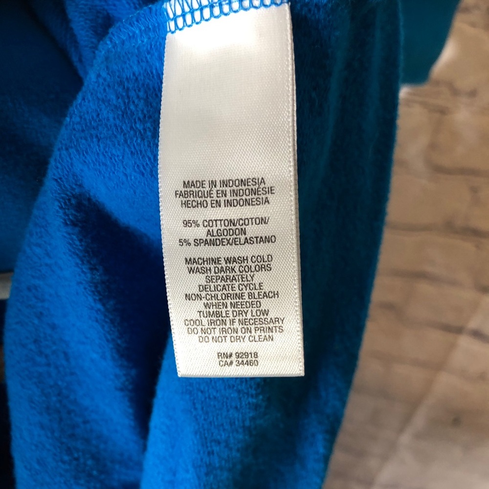 Juicy Couture Womens Down Dog Couture Blue Yoga Open Front Shrug Size XS - Picture 6 of 6